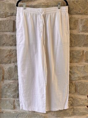 DKNY White Linen-Blend Set